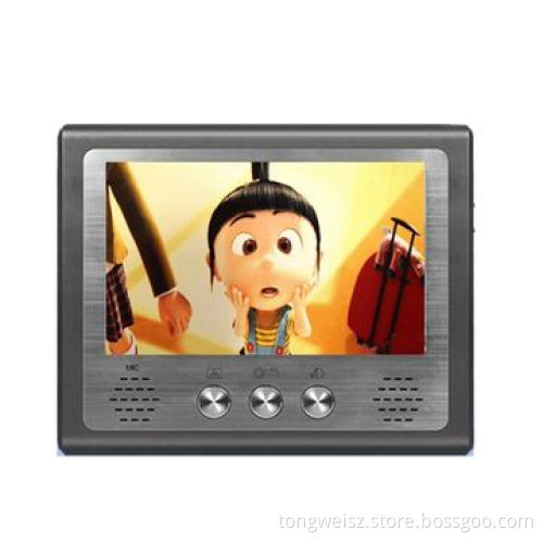 Surveillance systems, 7-inch TFT LCD screen, supports calling/monitoring/unlock/intercom/recordingNew